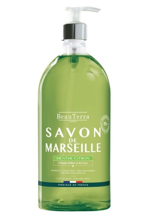 BeauTerra Flüssigseife Marseille Minze-Zitrone 1000ml BeauTerra Flüssigseife Marseille Minze-Zitrone 1000ml