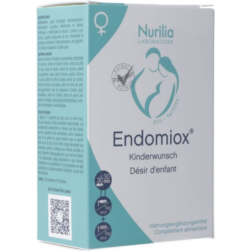 Nurilia Endomiox Kapsseln + Tabletten 60 Stück Nurilia Endomiox Kapsseln + Tabletten 60 Stück