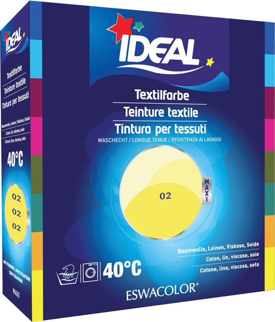 IDEAL MAXI Baumwolle Color No02 citron