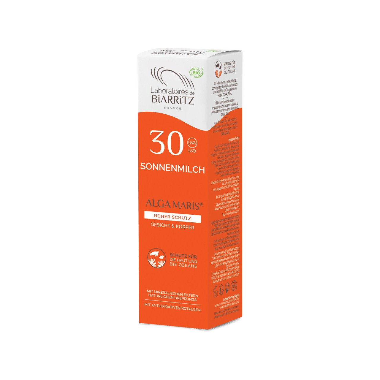 Laboratoires de Biarritz Sonnenmilch LSF30 Dispenser 100ml