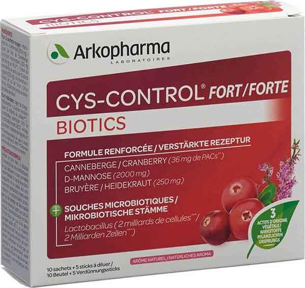 Cys-Control Forte Biotics Btl 15 Stück
