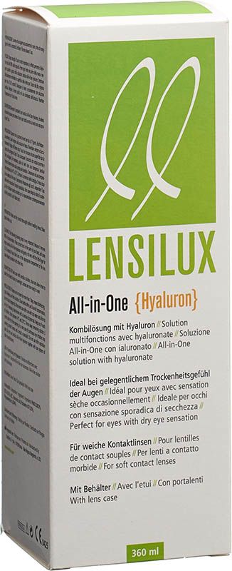 LENSILUX All-in-One Hyaluron +Behäl (neu) 360ml