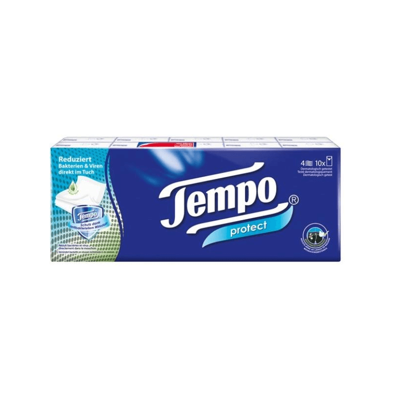 Tempo Taschentücher Protect 10 x 9 Stück