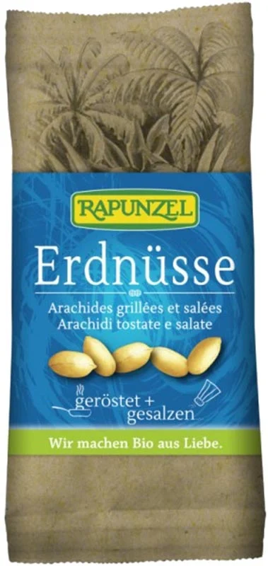 Rapunzel Erdnüsse geröstet gesalzen 75g