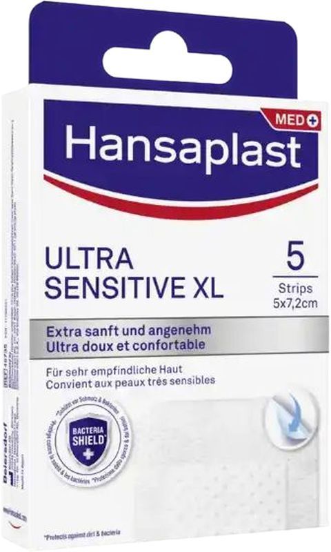 HANSAPLAST Wundverband XL Ultra Sensitive 5 Stück
