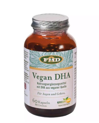 FMD Vegan DHA Kapseln Glasflasche 60 Stück