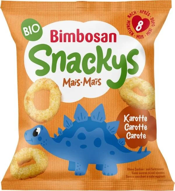 BIMBOSAN Bio-Snackys Gemüse 8 x 20g BIMBOSAN Bio-Snackys Gemüse 8 x 20g