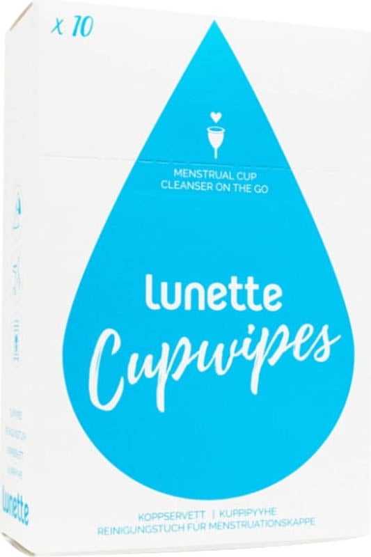LUNETTE Cupwipe Reinigungstücher 10  Stück