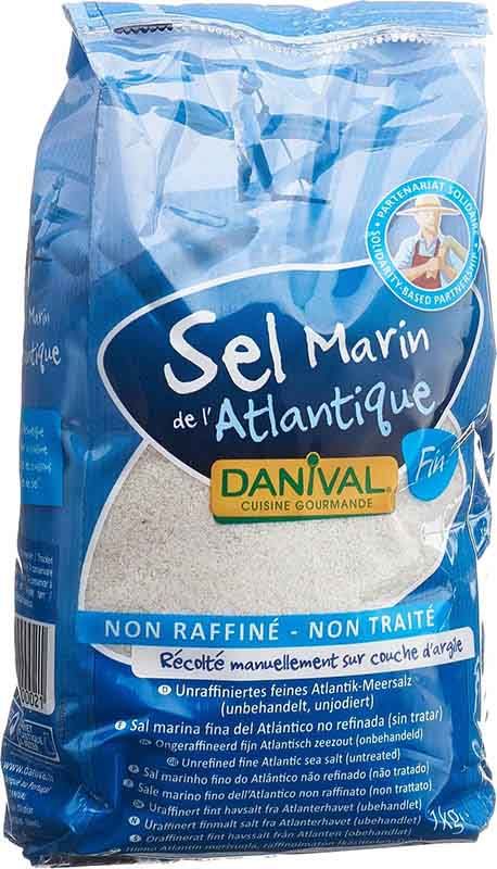 Danival Salz fein aus dem Atlantik 1 kg