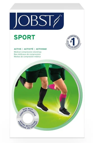 JOBST® Sport Kniestrümpfe 15–20 mmHg L pink 1 Paar