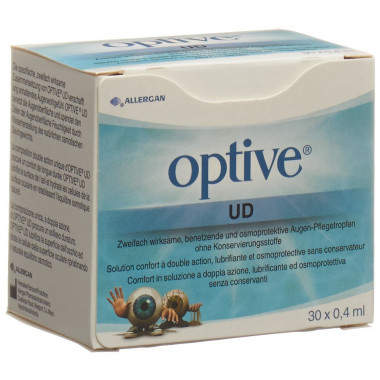 Optive Unit Dose Augen-Pflegetropfen 30 Monodos 0.4ml