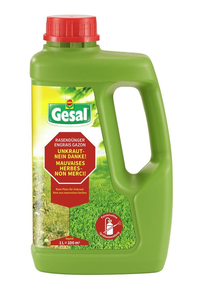 GESAL Rasendünger Unkraut-Nein danke! Fl 1lt GESAL Rasendünger Unkraut-Nein danke! Fl 1lt