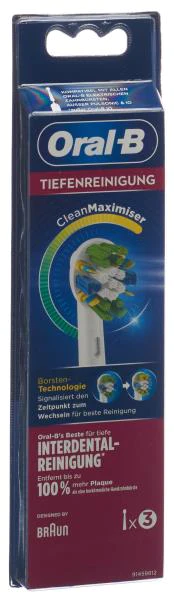 Oral-B Aufsteckbürsten Tiefenreinigung CM 3 Stück Oral-B Aufsteckbürsten Tiefenreinigung CM 3 Stück