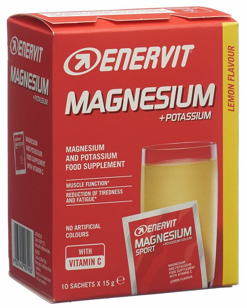 ENERVIT Plv Magnesium Potassium 10 Btl 15g ENERVIT Plv Magnesium Potassium 10 Btl 15g