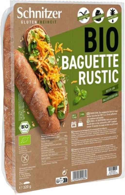 Schnitzer Bio Baguette Rustic 320g