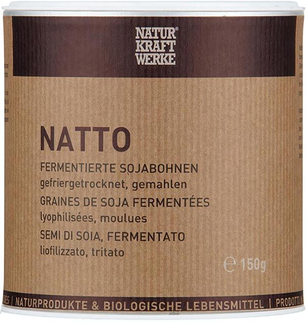 NATURKRAFTWERKE Natto Sojabohnen gemahlen 150g NATURKRAFTWERKE Natto Sojabohnen gemahlen 150g