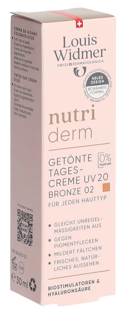 Louis Widmer Soin Teintee UV20 Bronze Unparfumiert No 02