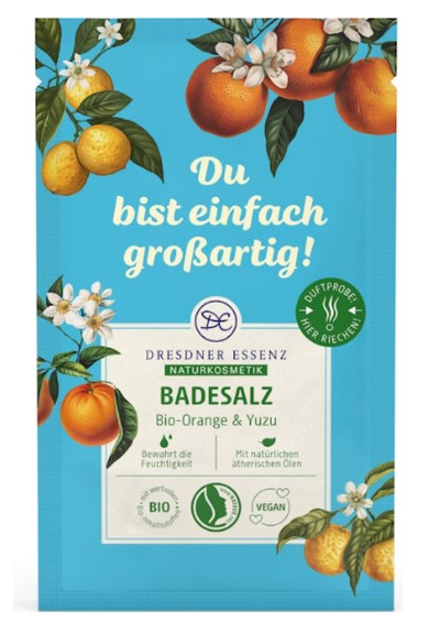 Dresdner Naturk Badesalz Disp Du grossartig 12 Stück