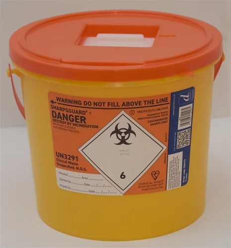 REMONDIS Sharpsafe Box 7.0 l mit Deckel UN geprüft