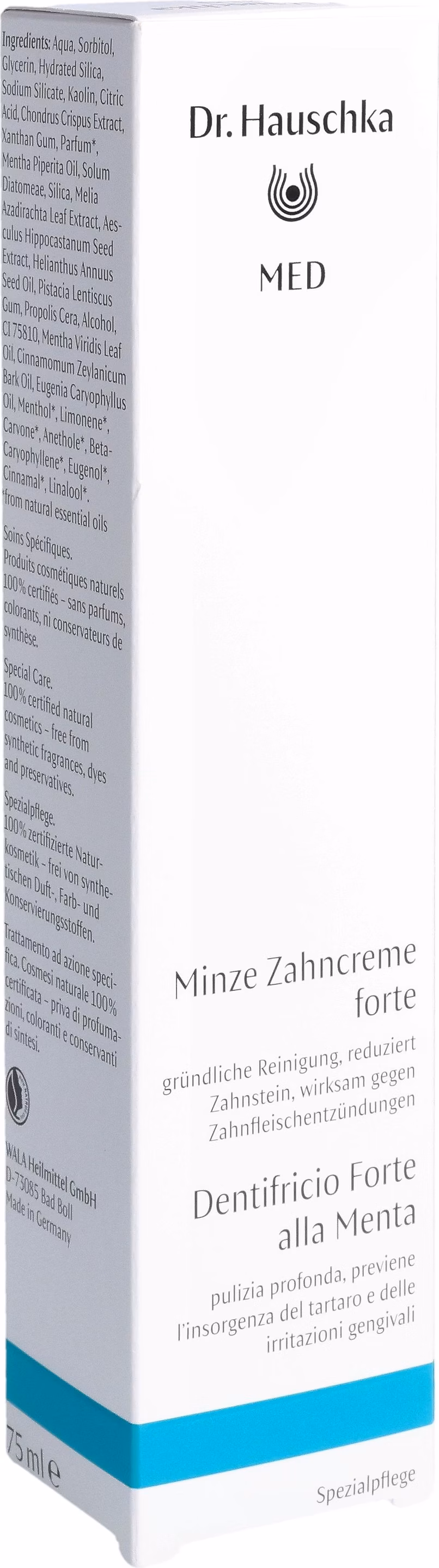 Dr. Hauschka MED Zahncreme Minze forte Tube 75ml