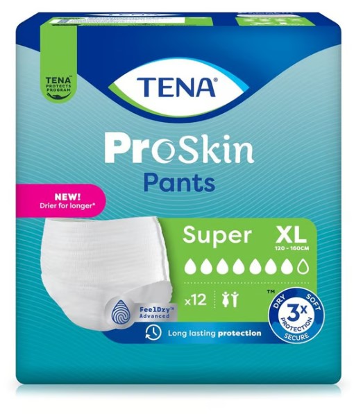 Tena Pants Super XL 120-160cm 12 Stück