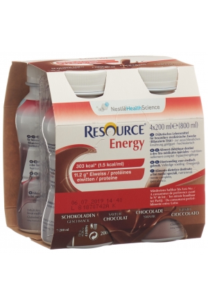Resource Energy Schokolade 4 x 200ml Resource Energy Schokolade 4 x 200ml