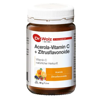 DR. WOLZ Acerola Vitamin C Zitrusflavonoide 90g