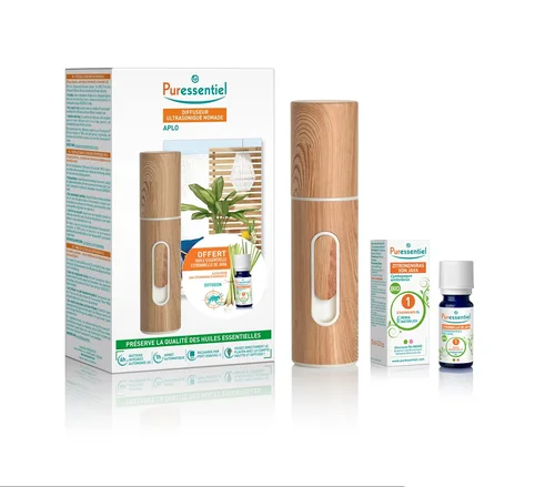 Puressentiel Anti-Stich Diffuseur mit ätherischen Ölen Zitrone grün