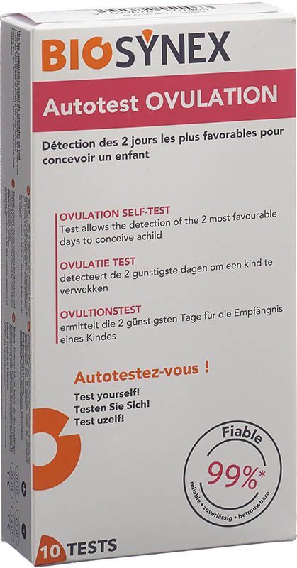 BIOSYNEX Ovulationstest 10 Stück BIOSYNEX Ovulationstest 10 Stück