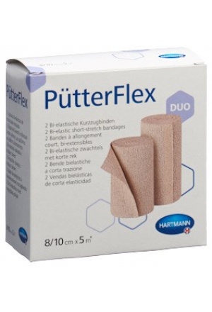 Pütter Flex Binde 8/10cmx5m 2 Stück
