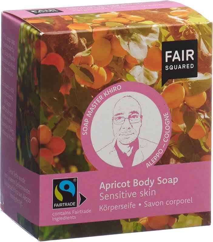 FAIR SQUARED Body Soap Apric Sens Skin 2 x 80g