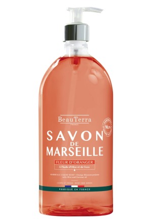 BeauTerra Flüssigseife Marseille Orangenblüte 1000ml BeauTerra Flüssigseife Marseille Orangenblüte 1000ml