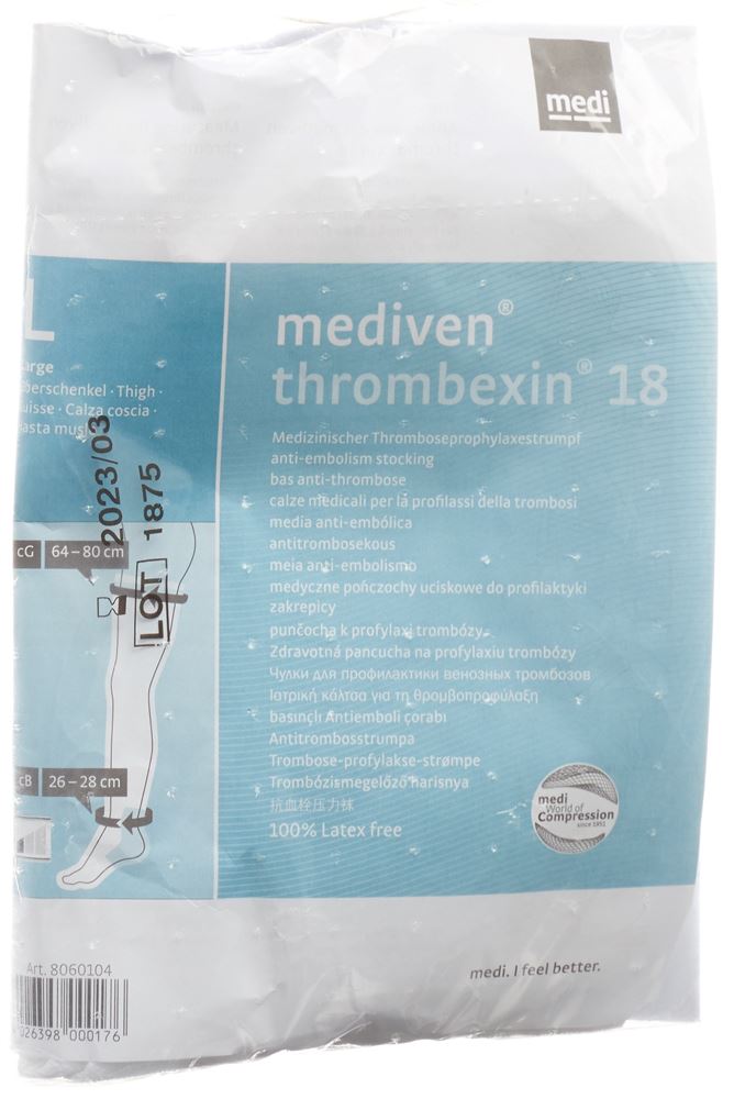 Mediven thrombexin 18 A-G L 1 Paar