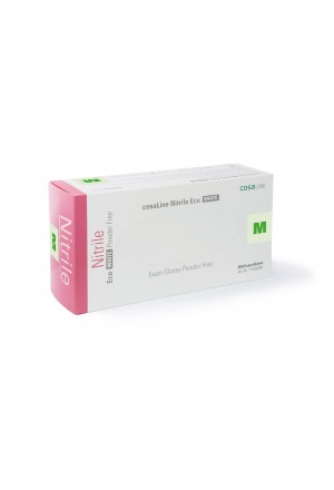 cosaLine UHS M Nitril Eco weiss puderf 200 Stück