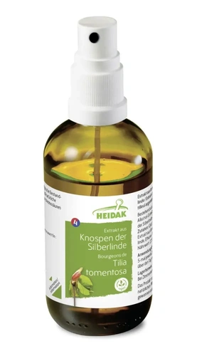 HEIDAK Knospe Silberlinde Tilia tomentosa Glyzerinmazerat Flasche 500 ml