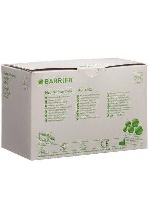 BARRIER OP Masken Basic grün Typ II Binden 50 Stück BARRIER OP Masken Basic grün Typ II Binden 50 Stück