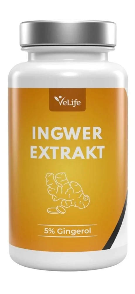 VELIFE Ingwer Exktrakt Kapseln Ds 60 Stück