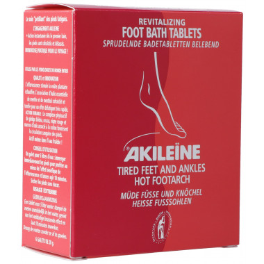 AKILEINE Rot Sprudelnde Badetabletten 6 x 20 g AKILEINE Rot Sprudelnde Badetabletten 6 x 20 g