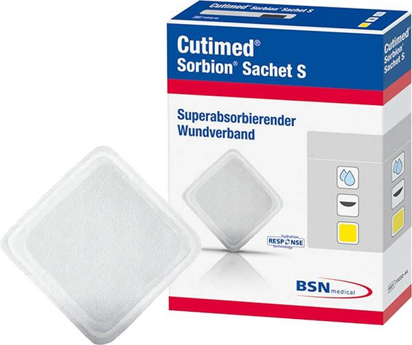 CUTIMED Sorbion Sachet S 7.5x7.5cm 25 Stück
