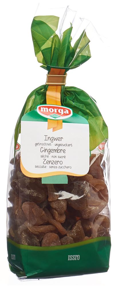 Morga Ingwer ungezuckert Btl 180g Morga Ingwer ungezuckert Btl 180g