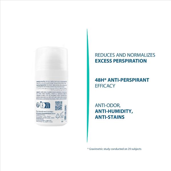 DUCRAY HIDROSIS CONTROL Anti-Transpirant Roll-on 40ml