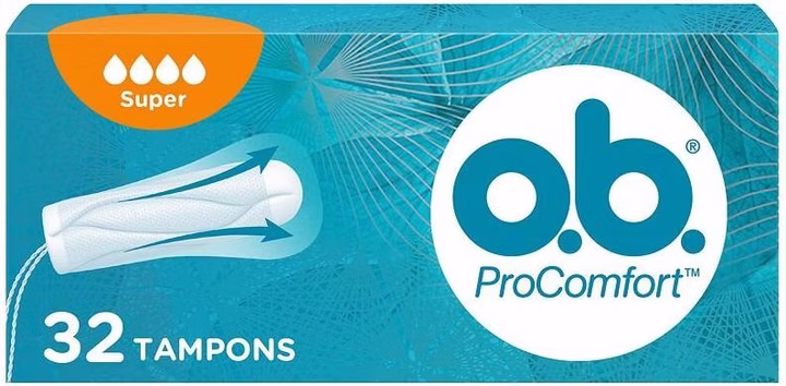 OB Tampons ProComfort Super (n) Karton 32 Stück