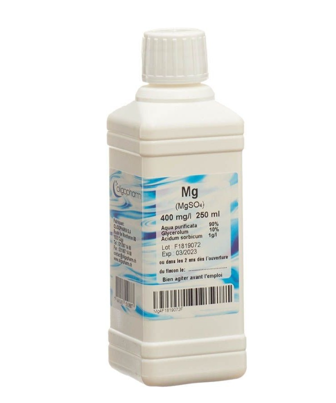 OLIGOPHARM Magnesium Lös 400 mg/l 250ml