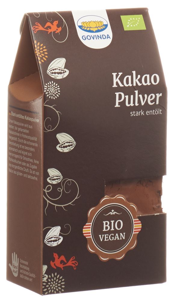 GOVINDA Kakaopulver stark entölt Bio 100g