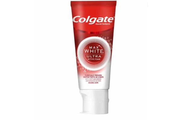 Colgate Max White Ultra Active Foam Zahnpasta 50ml