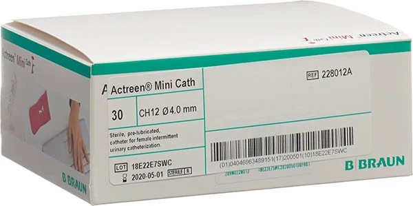 ACTREEN Mini Cath CH12 30 Stück