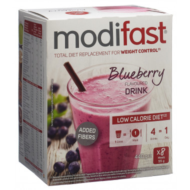 MODIFAST Drink Yoghurt Heidelbeere 8 x 55g MODIFAST Drink Yoghurt Heidelbeere 8 x 55g
