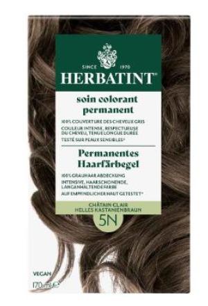 HERBATINT Haarfärbegel 5N Hell Kastanienbr 170ml