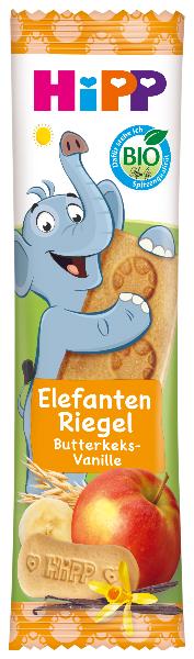 Hipp Riegel Elefanten Butterkeks-Vanille 20g