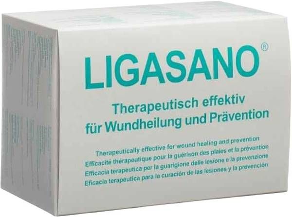 LIGASANO Schaumstoff Kompressen 15x10x1cm steril 20 Stück